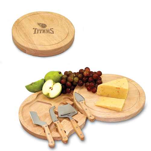 Tennessee Titans Circo Cutting Board & Cheese Tools - Click Image to Close