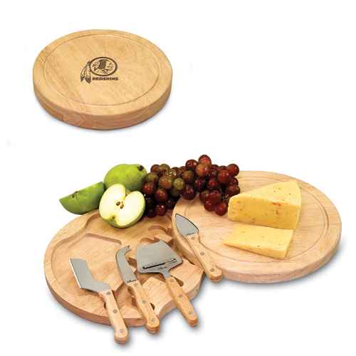 Washington Redskins Circo Cutting Board & Cheese Tools - Click Image to Close