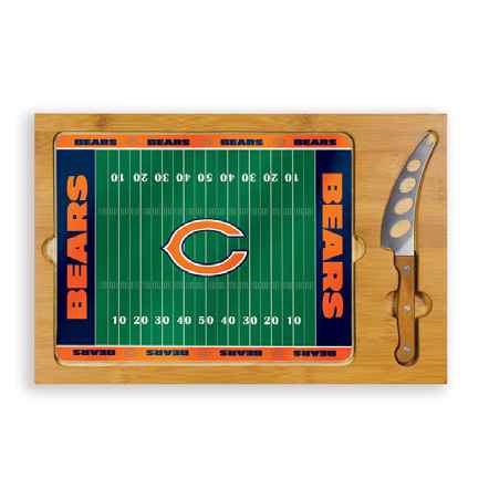 Chicago Bears Icon Cheese Tray - Click Image to Close