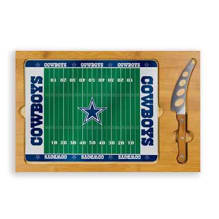 Dallas Cowboys Icon Cheese Tray - Click Image to Close