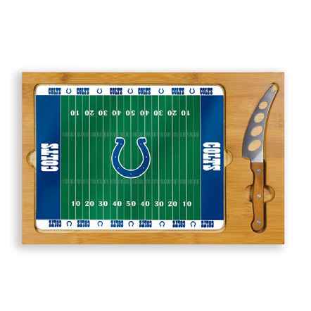 Indianapolis Colts Icon Cheese Tray - Click Image to Close