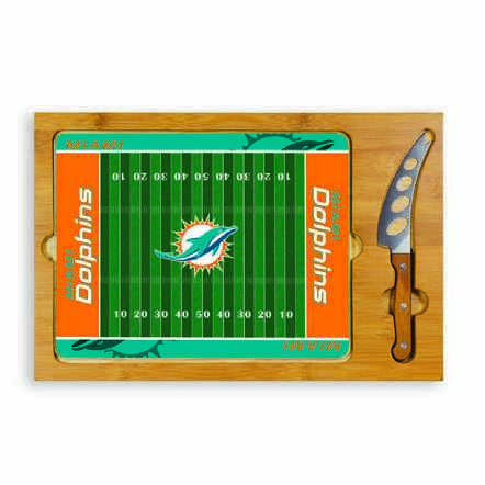 Miami Dolphins Icon Cheese Tray - Click Image to Close