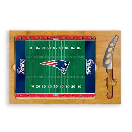 New England Patriots Icon Cheese Tray - Click Image to Close