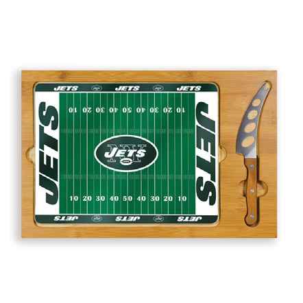New York Jets Icon Cheese Tray - Click Image to Close