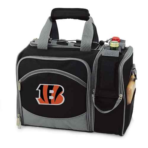 Cincinnati Bengals Malibu Picnic Pack - Black - Click Image to Close