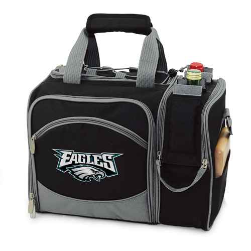Philadelphia Eagles Malibu Picnic Pack - Black - Click Image to Close