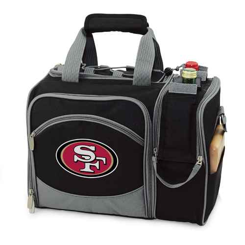 San Francisco 49ers Malibu Picnic Pack - Black - Click Image to Close