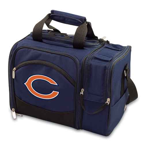 Chicago Bears Malibu Picnic Pack - Navy - Click Image to Close