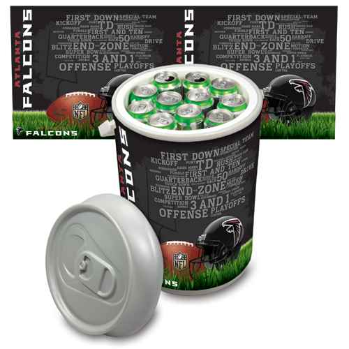 Atlanta Falcons Mega Can Cooler - Click Image to Close