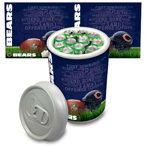 Chicago Bears Mega Can Cooler - Click Image to Close