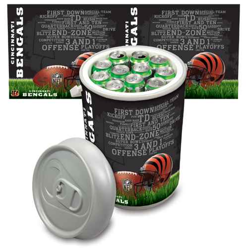 Cincinnati Bengals Mega Can Cooler - Click Image to Close