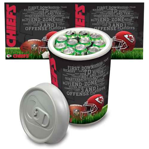 Kansas City Chiefs Mega Can Cooler - Click Image to Close