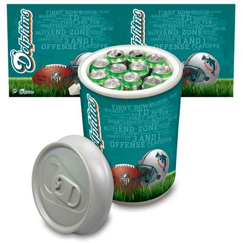 Miami Dolphins Mega Can Cooler - Click Image to Close