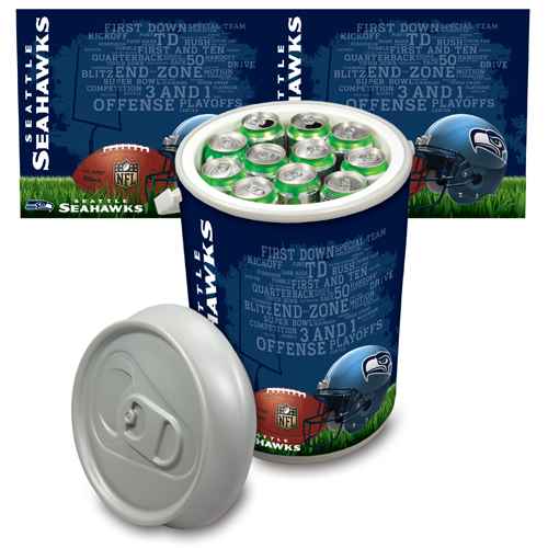 Seattle Seahawks Mega Can Cooler - Click Image to Close