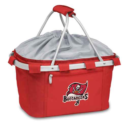 Tampa Bay Buccaneers Metro Basket - Red - Click Image to Close