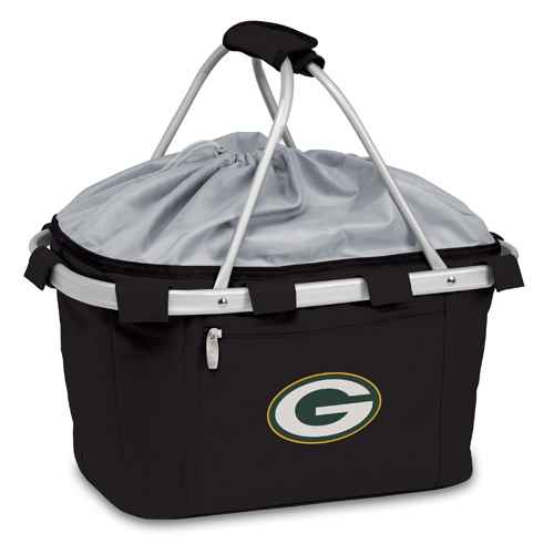 Green Bay Packers Metro Basket - Black - Click Image to Close