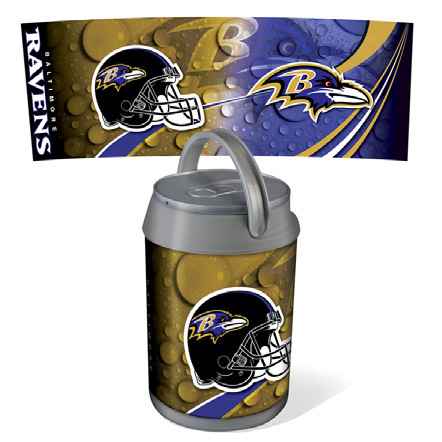 Baltimore Ravens Mini Can Cooler - Click Image to Close