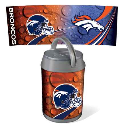 Denver Broncos Mini Can Cooler - Click Image to Close