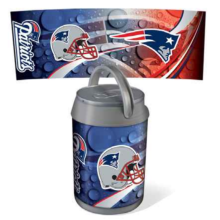 New England Patriots Mini Can Cooler - Click Image to Close