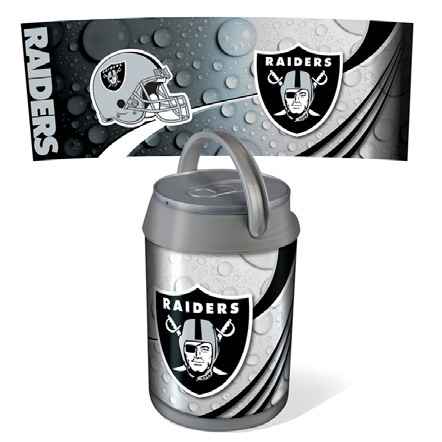 Oakland Raiders Mini Can Cooler - Click Image to Close