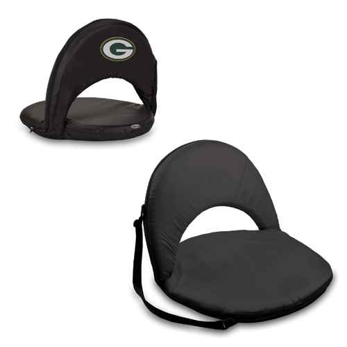 Green Bay Packers Oniva Seat - Black - Click Image to Close