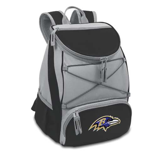 Baltimore Ravens PTX Backpack Cooler - Black - Click Image to Close