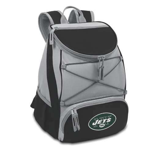 New York Jets PTX Backpack Cooler - Black - Click Image to Close