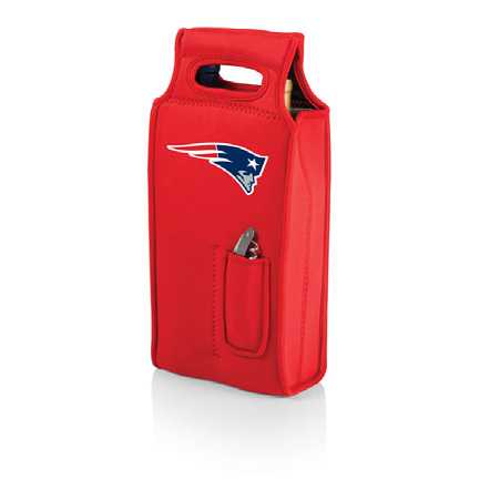 New England Patriots Samba Wine Tote - Red - Click Image to Close