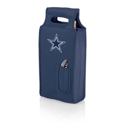 Dallas Cowboys Samba Wine Tote - Navy Blue - Click Image to Close