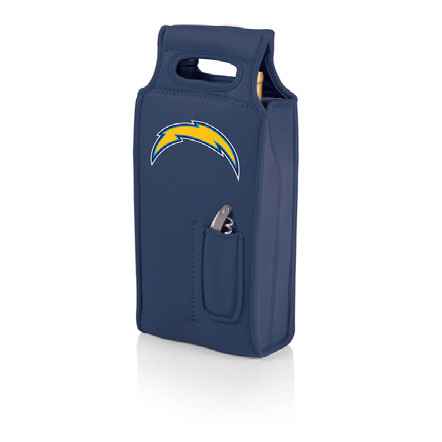 San Diego Chargers Samba Wine Tote - Navy Blue - Click Image to Close