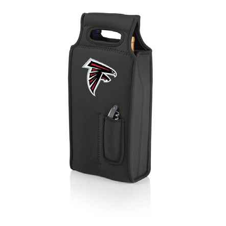 Atlanta Falcons Samba Wine Tote - Black - Click Image to Close