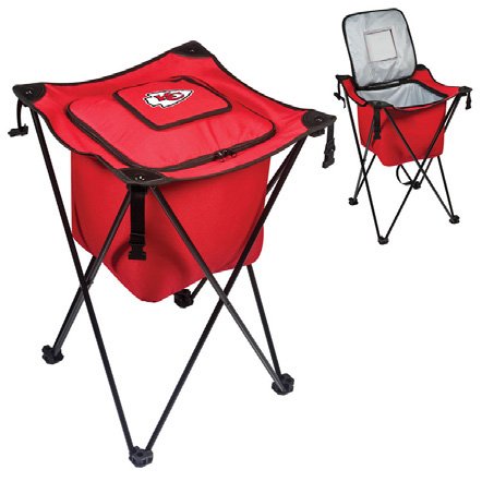 Kansas City Chiefs Sidekick Cooler - Red - Click Image to Close