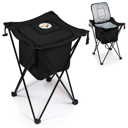 Pittsburgh Steelers Sidekick Cooler - Black - Click Image to Close