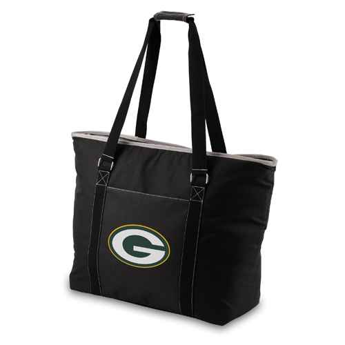 Green Bay Packers Tahoe Beach Bag - Black - Click Image to Close