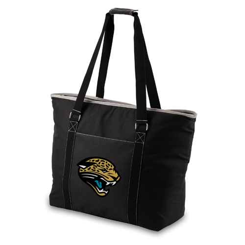 Jacksonville Jaguars Tahoe Beach Bag - Black - Click Image to Close