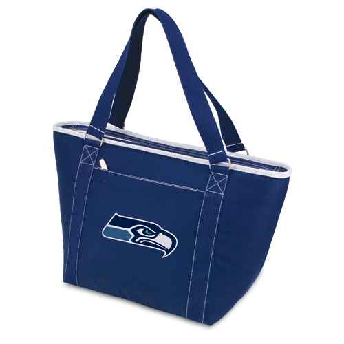 Seattle Seahawks Topanga Cooler Tote - Navy - Click Image to Close
