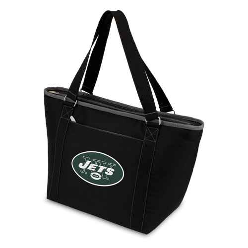 New York Jets Topanga Cooler Tote - Black - Click Image to Close