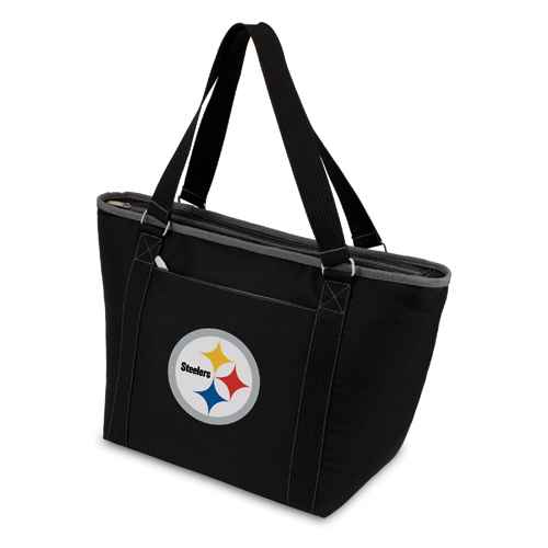 Pittsburgh Steelers Topanga Cooler Tote - Black - Click Image to Close