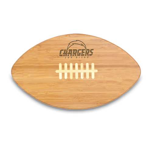 San Diego Chargers Football Touchdown Pro Cutting Board - Click Image to Close