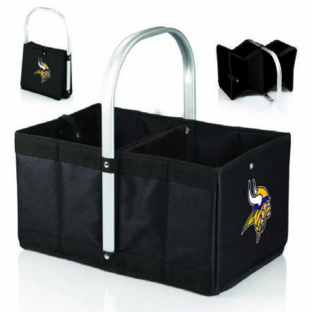 Minnesota Vikings Urban Basket - Black - Click Image to Close