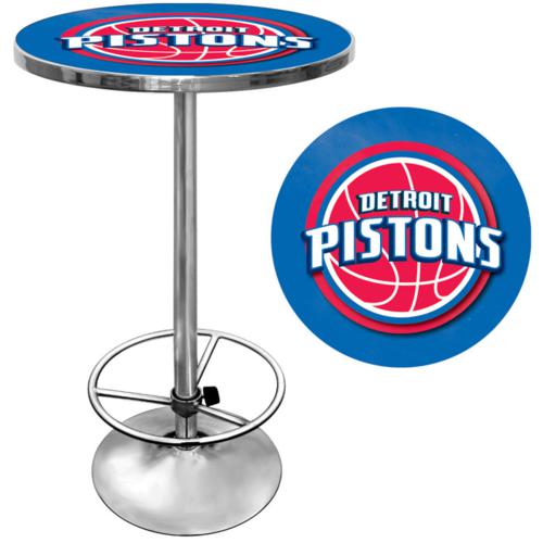 Detroit Pistons Pub Table - Click Image to Close