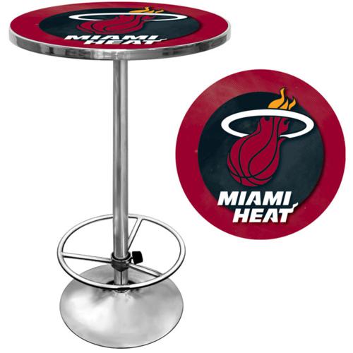 Miami Heat Pub Table - Click Image to Close