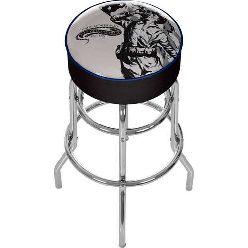 U.S. Army The Horn Calls Padded Bar Stool - Click Image to Close