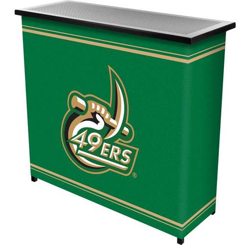 UNC - Charlotte 49ers Portable Bar with 2 Shelves - Click Image to Close
