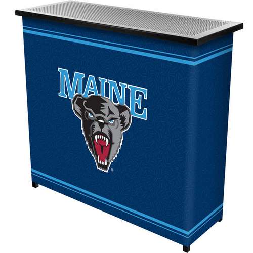 University of Maine Portable Bar with 2 Shelves - Click Image to Close