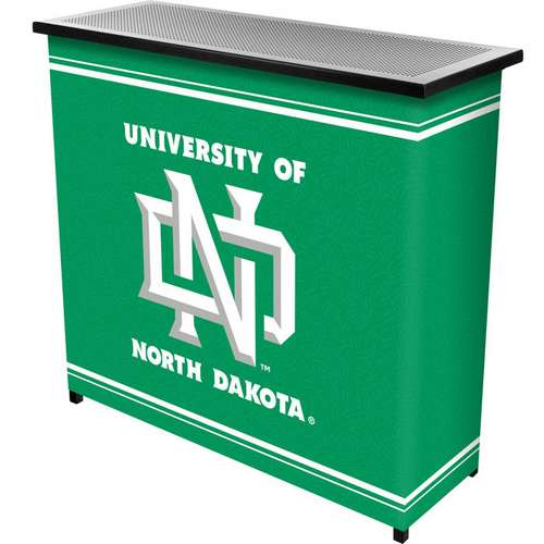 University of North Dakota Portable Bar with 2 Shelves - Click Image to Close