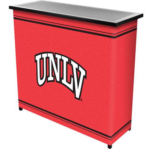 UNLV Portable Bar with 2 Shelves - Click Image to Close