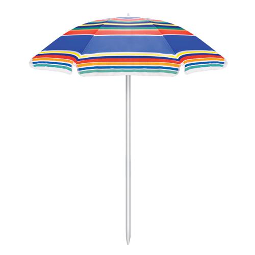 Multi-Color Striped Umbrella - Click Image to Close