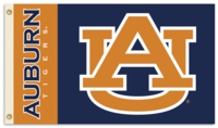 Auburn Tigers 3' x 5' Flag with Grommets - "AU"