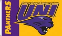 UNI - Northern Iowa Panthers 3' x 5' Flag with Grommets